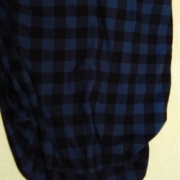 St. John's Bay Men's Blue Checked Flannel Shirt. Size 2XLT .Long Sleeved. NWOT - Picture 5 of 8